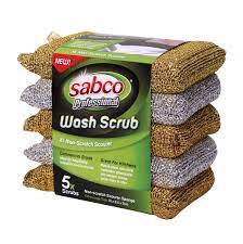 Sponge  - Scourer - Wash Scrub - Pack 5
